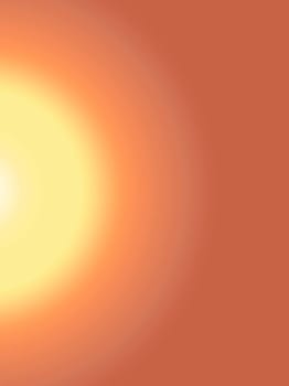 abstract orange background with circles