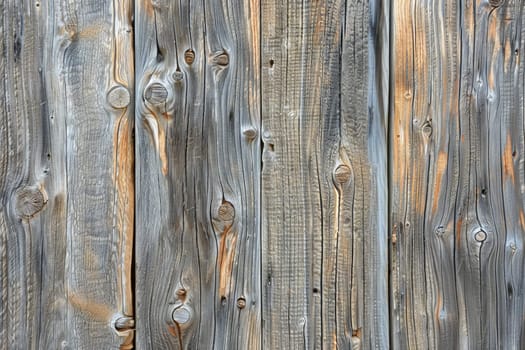 Close-up of weathered fence wood texture, showcasing the rustic charm of aged lumber