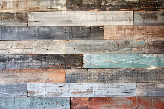 Reclaimed timber texture background with weathered wood planks and rustic charm
