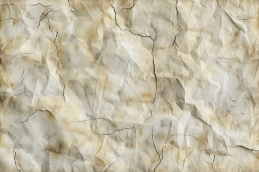 Seamless parchment paper pattern with a weathered and aged appearance