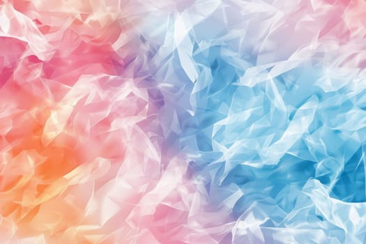 Seamless tissue paper pattern for delicate and translucent designs
