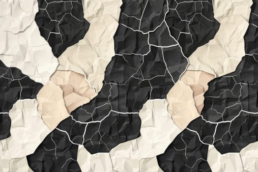 Seamless torn paper pattern with torn edges for a dynamic effect
