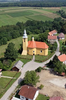 Parish Church of the Assumption of the Virgin Mary in Kupinec, Croatia