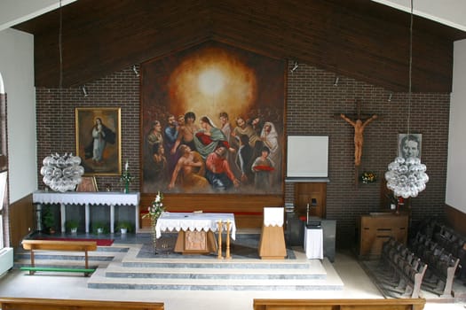 Parish church of the Holy Spirit in Staglisce, Zagreb, Croatia
