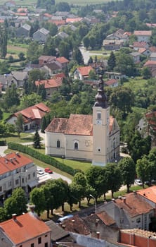 Parish church of Saint Nicholas in Jastrebarsko, Croatia