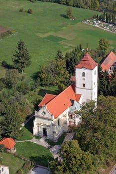 Parish church of Saint Brice of Tours in Kalnik, Croatia