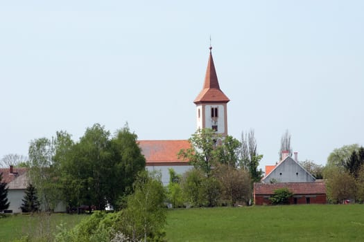 Parish Church of Saint Michael the Archangel in Ludina Croatia