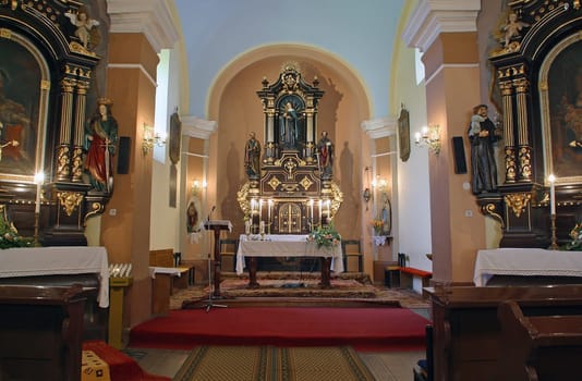Parish Church of St. Clare of Assisi in Zagreb, Croatia