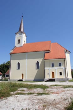 Parish Church of Holy Trinity in Hrvatska Dubica, Croatia