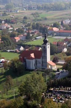 Parish church of Saints Peter and Paul in Kasina, Croatia