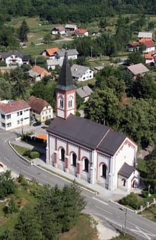 Parish Church of the Holy Name of Mary in Kamanje, Croatia