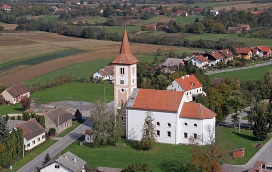 Parish Church of Saint Michael the Archangel in Ludina, Croatia