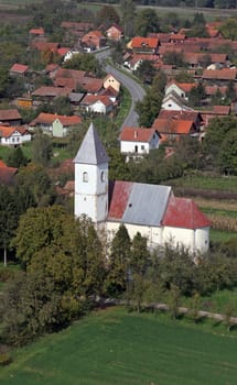 Parish church of St. George and the Immaculate Heart of Mary in Kaniska Iva, Croatia