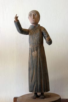 Saint Anthony of Padua, statue in the Church of Our Lady of Health in Jadruhi, Croatia
