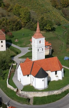Parish Church of Saint Nicholas in Hrascina, Croatia