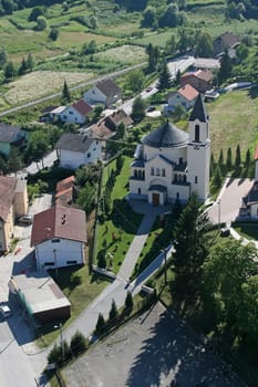 Parish church of the St. George in Durmanec, Zagorje region, Croatia