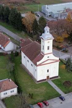 Church of Saint John the Baptist in Ivanska, Croatia