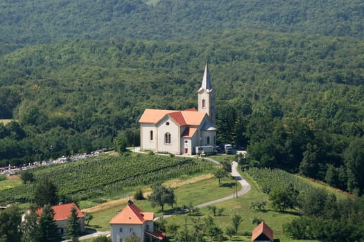 Parish Church of the Holy Three Kings in Kraljev Vrh, Croatia