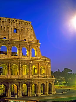 Colosseum in Rome, Italy