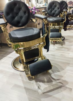 New retro barbershop. Popular 21st Century business