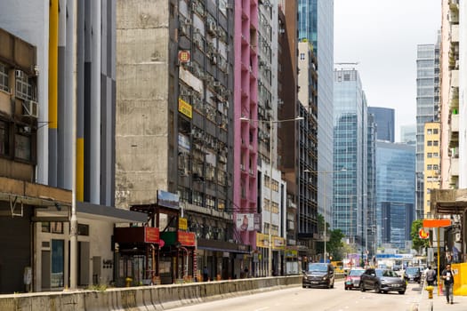 Hong Kong 30 March 2024 Hong Kong city in Kwun Tong Side