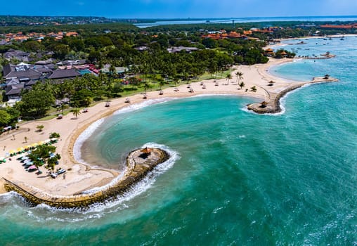 View of Nusa Dua resort area in the vicinity of Denpasar in southern Bali, Indonesia
