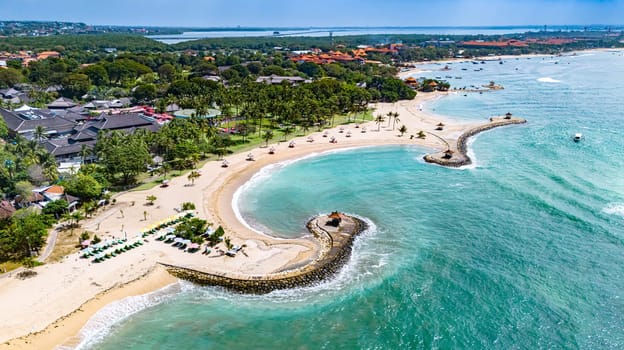 View of Nusa Dua resort area in the vicinity of Denpasar in southern Bali, Indonesia