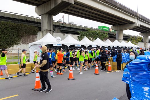 Taipei, Taiwan 25 February 2024: Standard Chartered Taipei Charity Marathon