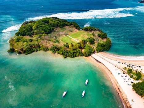 View of Nusa Dua resort area in the vicinity of Denpasar in southern Bali, Indonesia