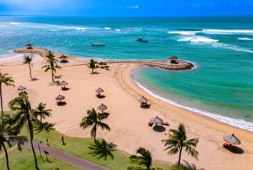 View of Nusa Dua resort area in the vicinity of Denpasar in southern Bali, Indonesia