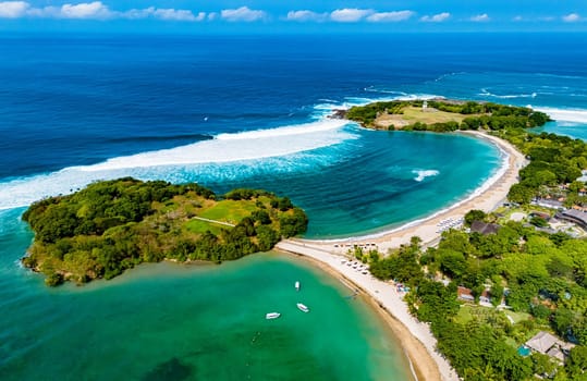 View of Nusa Dua resort area in the vicinity of Denpasar in southern Bali, Indonesia