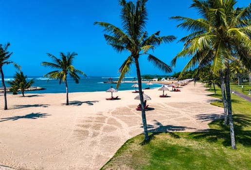 View of Nusa Dua resort area in the vicinity of Denpasar in southern Bali, Indonesia
