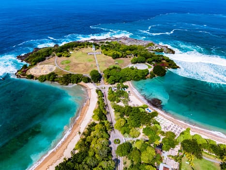 View of Nusa Dua resort area in the vicinity of Denpasar in southern Bali, Indonesia