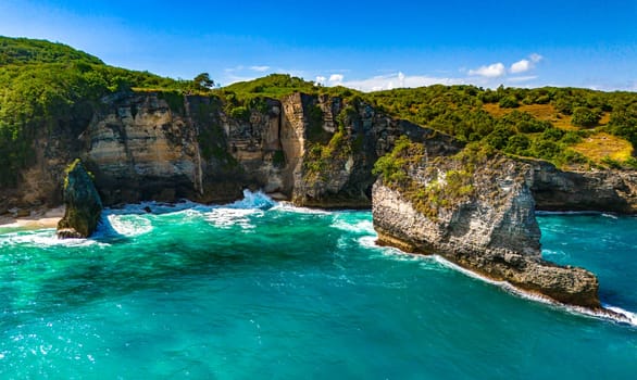 Korawa Beach on Nusa Penida Island, Indonesia