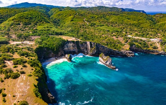 Korawa Beach on Nusa Penida Island, Indonesia