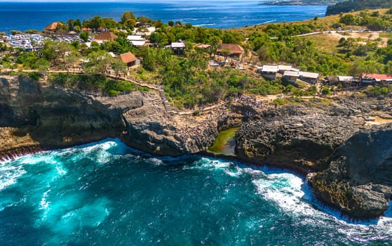 Angel's Billabong Beach on Nusa Penida Island, Indonesia