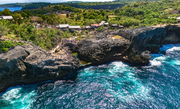 Angel's Billabong Beach on Nusa Penida Island, Indonesia