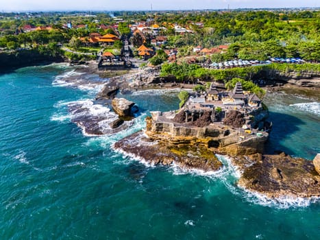 Cliff sea coast at Tanah Lot, Bali, Indonesia
