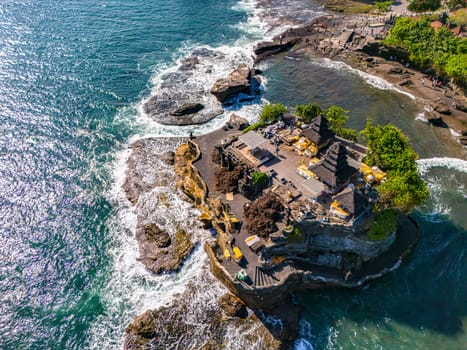 Cliff sea coast at Tanah Lot, Bali, Indonesia
