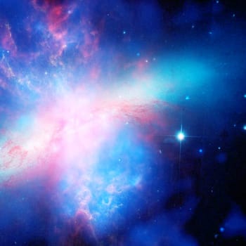 night sky with stars galaxy