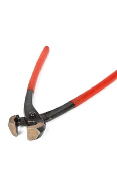 Steel pliers for tying and splicing of rebar in construction