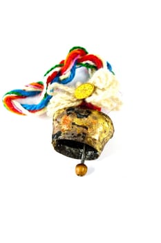 Handmade copper bell neck of a sheep or goat