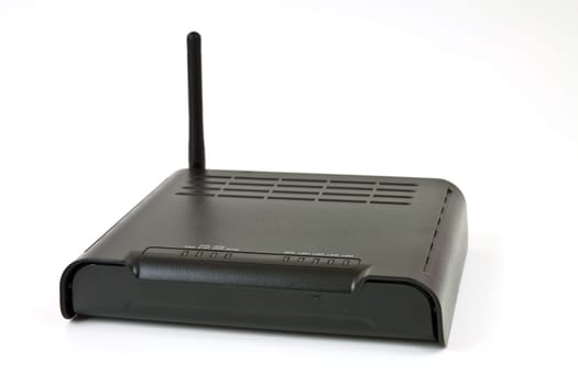 Desktop Home ADSL modem on a white background
