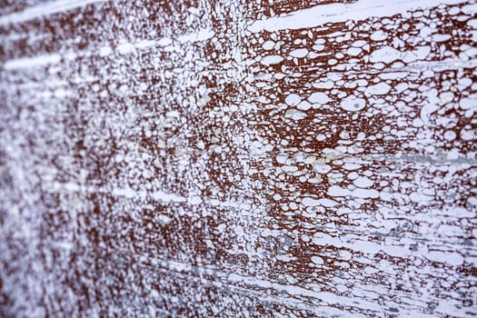 Detail of old damaged and ruined wall, crime