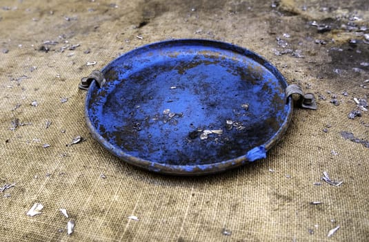 Detail of tools for melting and shaping aluminum