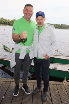 Luan Krasniqi,Andreas Brucker,Dragon Boat Race of the Michael Stich Foundation,Alsterpavillion Hamburg,14.06.2024