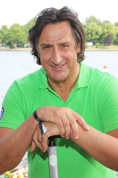 Christian Schenk,Dragon Boat Race of the Michael Stich Foundation,Alsterpavillion Hamburg,14.06.2024