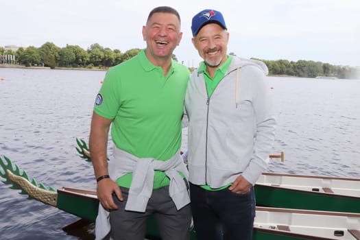 Luan Krasniqi,Andreas Brucker,Dragon Boat Race of the Michael Stich Foundation,Alsterpavillion Hamburg,14.06.2024
