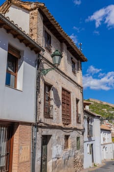 View of the old town architecture, Granada, Andalusia, Spain