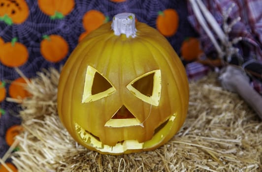 Detail for a typical Halloween trick or treat party